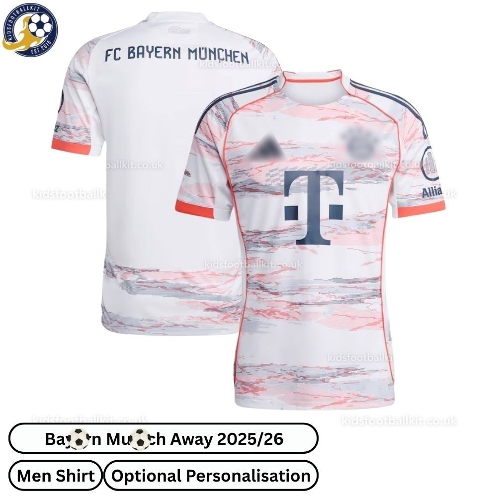 Bay^_^rn Away Men Football Shirt 2025/26